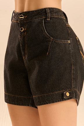 Short Jeans Escuro