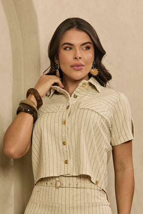 Camisa em Linho