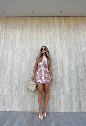 Vestido Rosa Sabrina