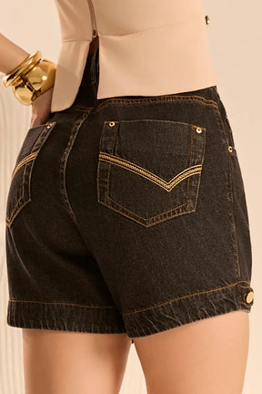 Short Jeans Escuro