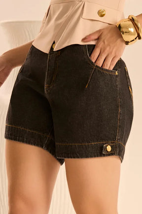 Short Jeans Escuro